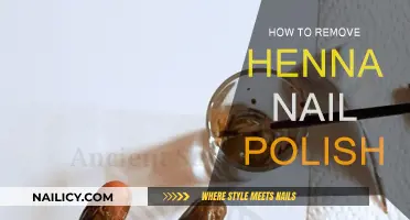 Natural Henna Nail Polish: Easy Removal Techniques
