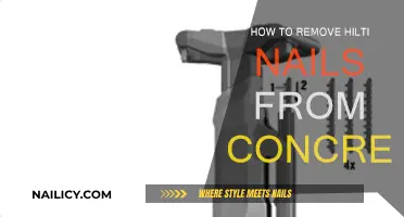 Removing Hilti Nails: A Concrete Guide