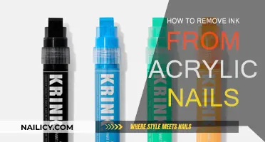 Removing Ink Stains from Acrylic Nails: A Quick Guide
