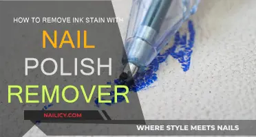 Erase Ink Stains with Nail Polish Remover: Quick Fix