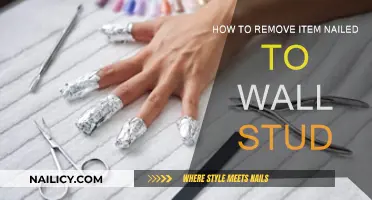Efficiently Removing Items Nailed to Wall Studs