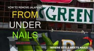 Removing Jalapeno from Under Nails: A Quick Guide