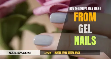 Removing Jean Stains from Gel Nails: A Quick Guide