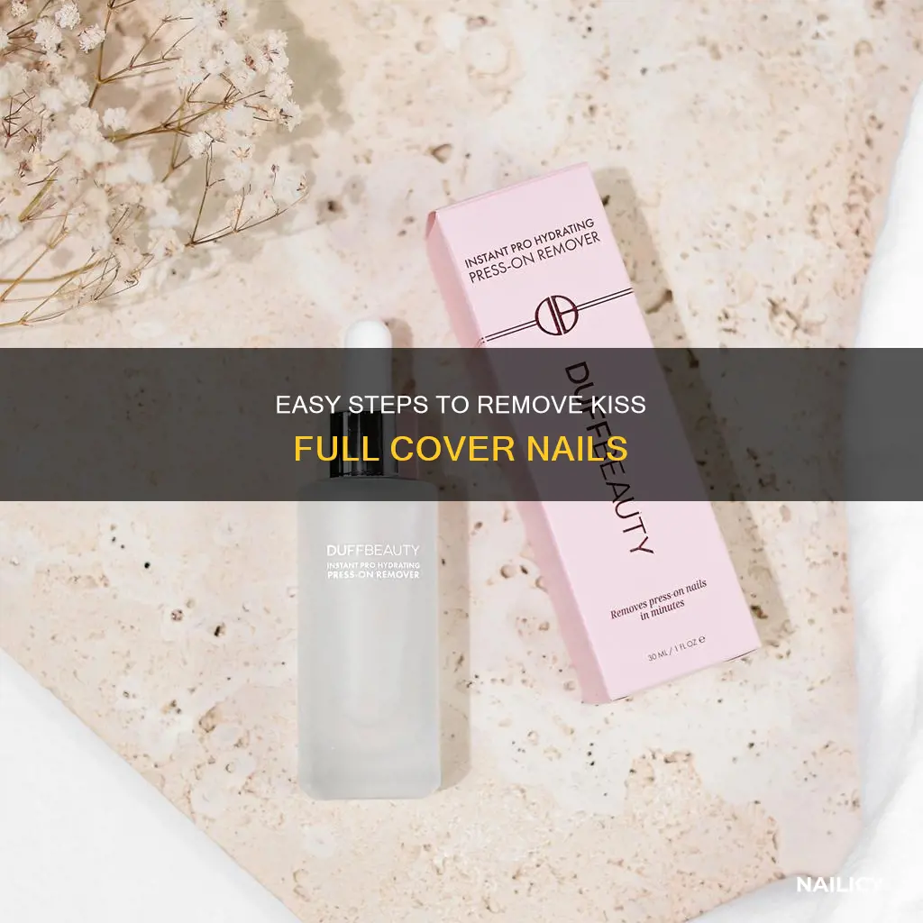 how to remove kiss full cover nails