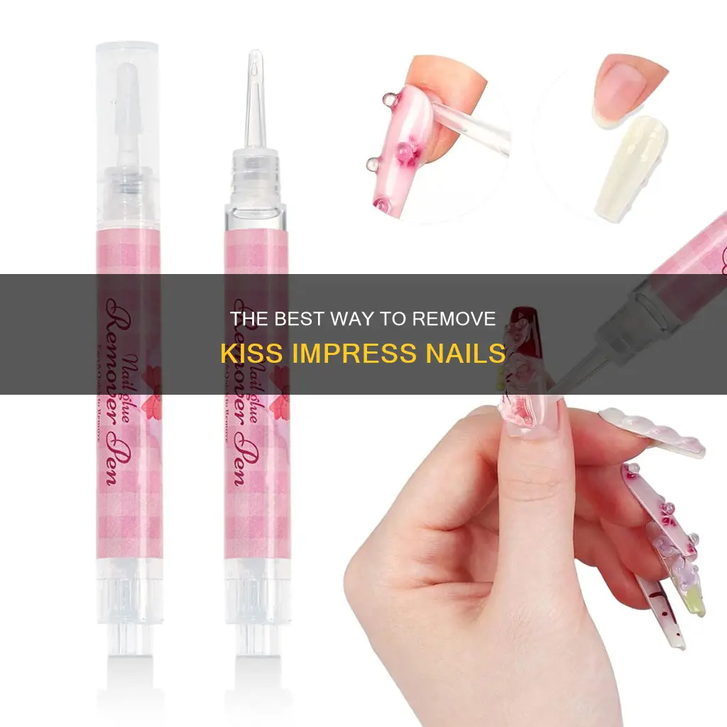 how to remove kiss impress nails