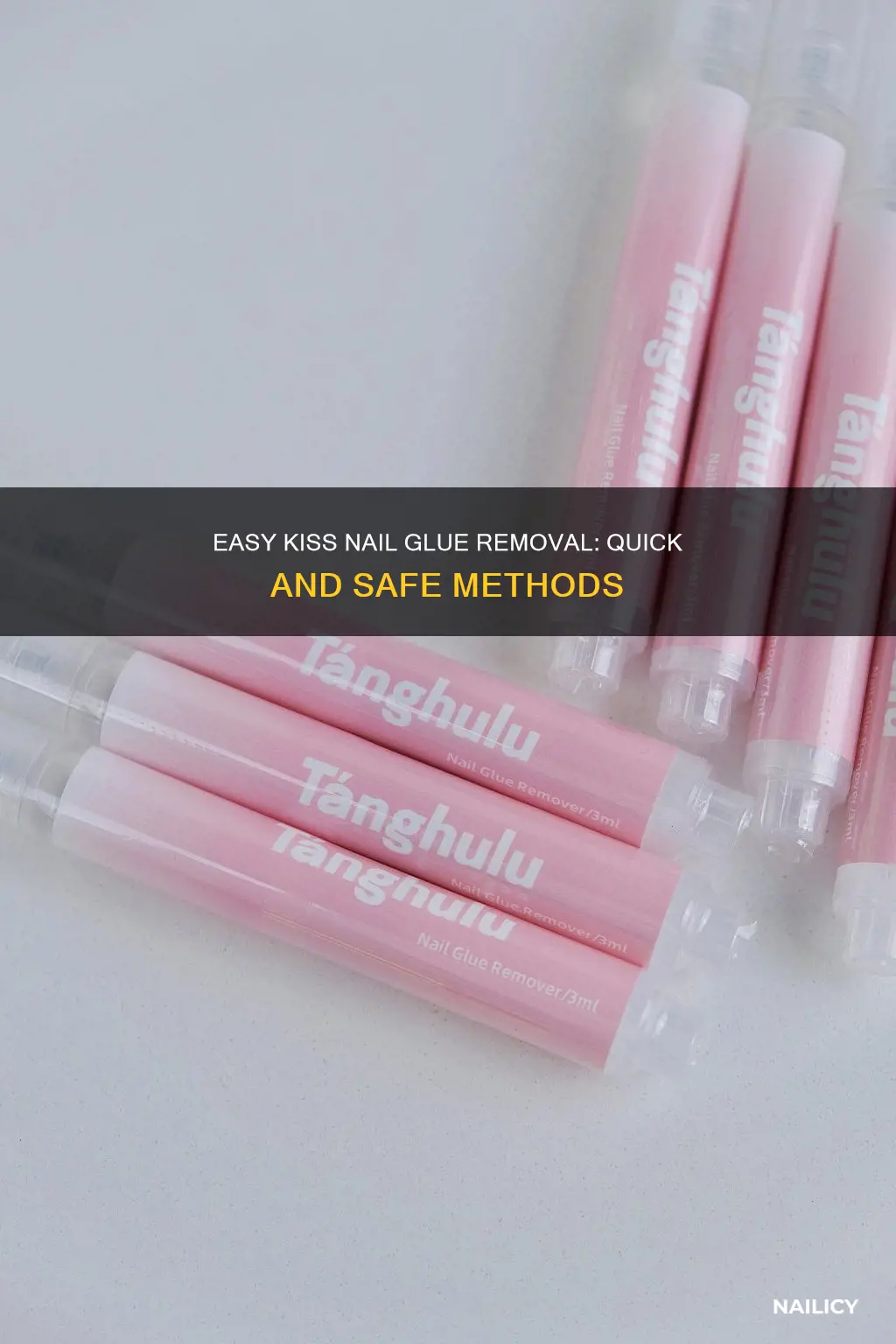 how to remove kiss nail glue
