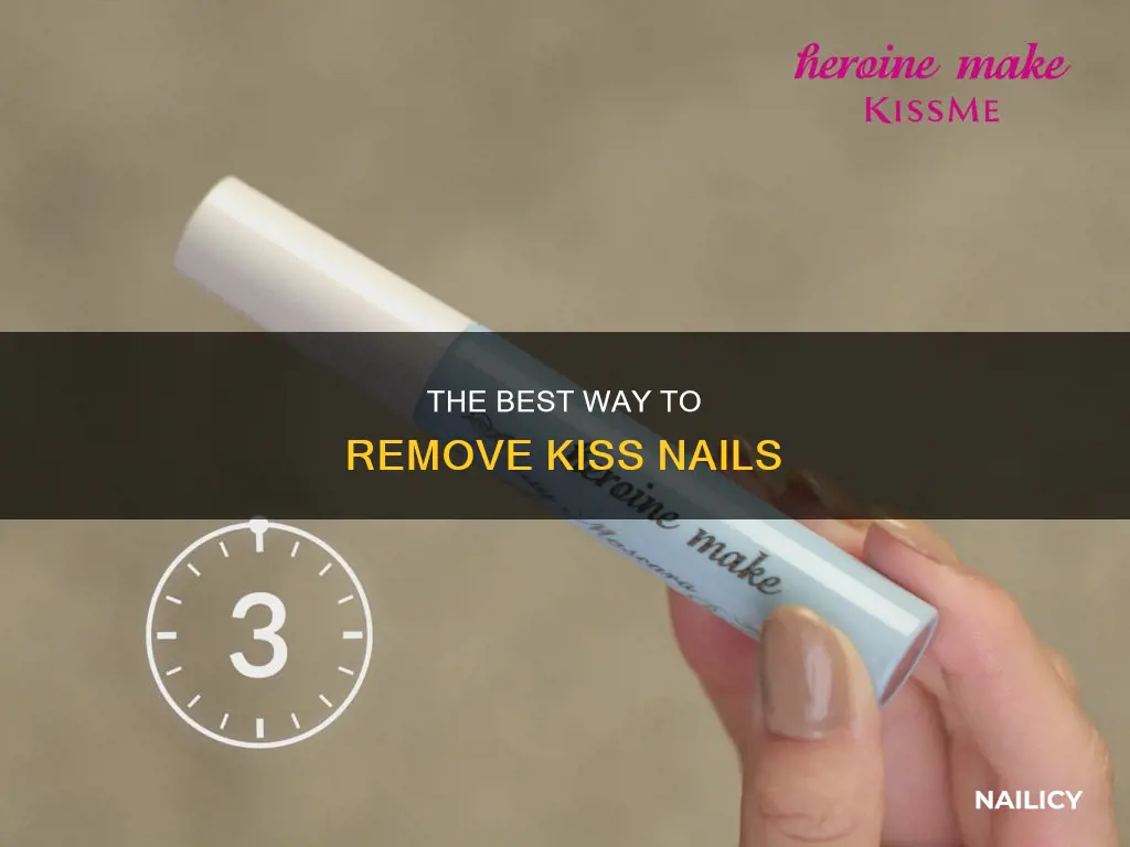 how to remove kiss nail