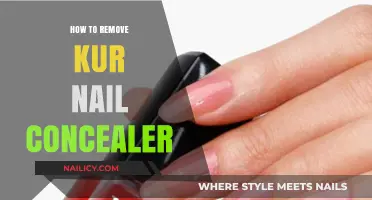 Easy Removal of Kur Nail Concealer