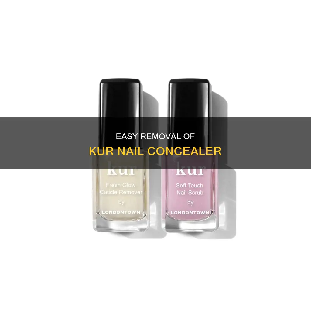 how to remove kur nail concealer
