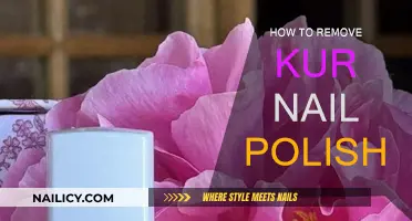 Easy Steps to Remove Kur Nail Polish