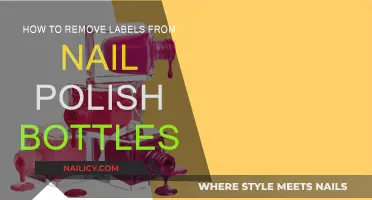 Effective Methods to Remove Labels from Nail Polish Bottles