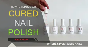 Easy Steps to Remove LED Cured Nail Polish