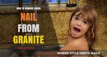 The Best Ways to Remove Liquid Nail from Granite