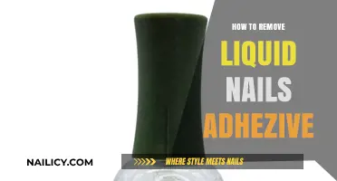 Removing Liquid Nails: Effective Solutions for a Sticky Situation