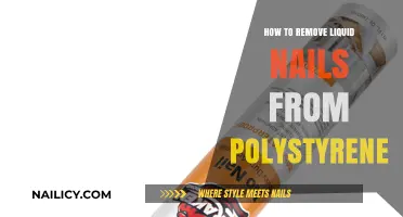 Removing Liquid Nails From Polystyrene: Effective Solutions