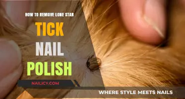 Removing Lone Star Tick Nail Polish: A Simple Guide