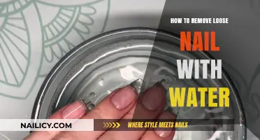 Soaking Off Loose Nails: A Safe Solution