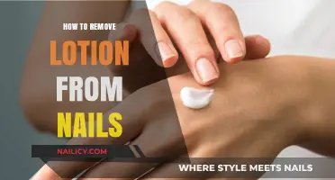 Easy Ways to Remove Lotion from Under Nails