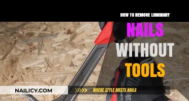 Easy Luminary Nail Removal: No Tools Required