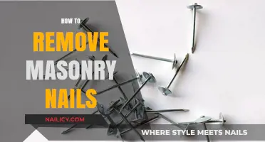 Removing Masonry Nails: Effective Techniques to Try