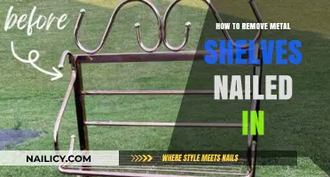 Removing Metal Shelves: A Step-by-Step Guide