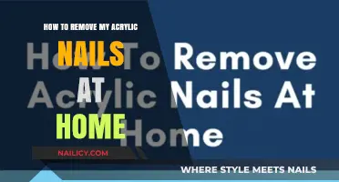 Acrylic Nails: At-Home Removal Techniques and Tips