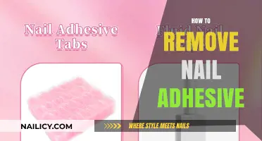 Effective Ways to Remove Nail Adhesive