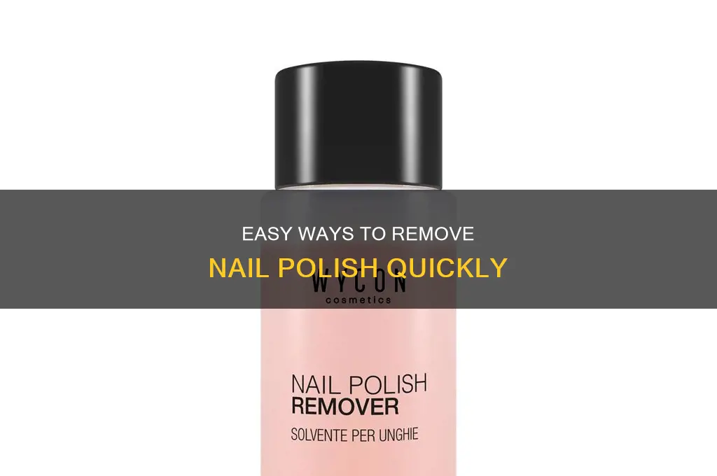 how to remove nail boo