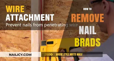 Efficiently Removing Nail Brads: Quick and Easy Methods