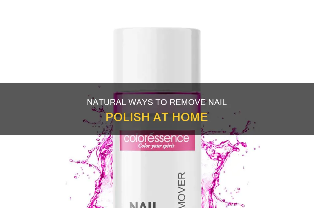 how to remove nail color without remover