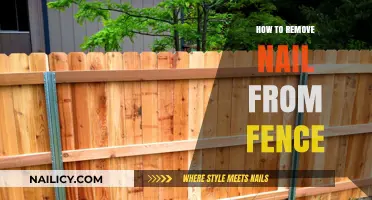 Efficiently Removing Nails from Fences