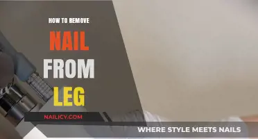 Extracting Nails from Legs: A Step-by-Step Guide