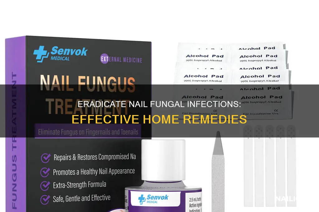 how to remove nail fungal