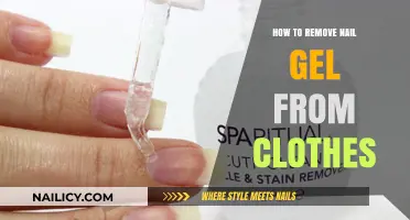Removing Nail Gel Stains from Clothes: A Quick Guide