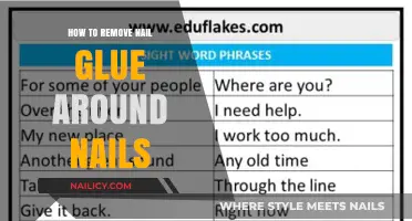 Quickly Remove Nail Glue: Easy Tips for Clean Nails