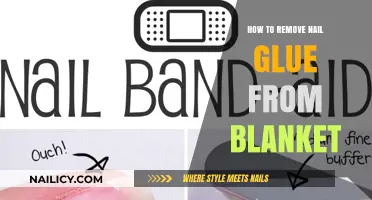 Removing Nail Glue from Blankets: Quick and Easy Guide
