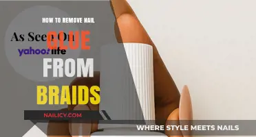 The Ultimate Guide to Removing Nail Glue from Braids