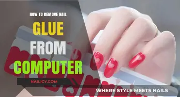 Removing Nail Glue from Your Computer: A Step-by-Step Guide