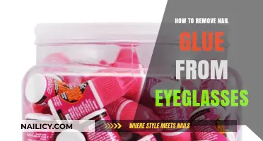 Removing Nail Glue from Eyeglasses: Quick and Easy Guide