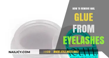 Removing Nail Glue from Eyelashes: A Safe Guide