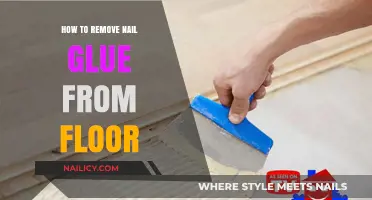 Removing Nail Glue from Floors: Quick and Easy Guide