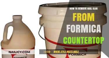 Removing Nail Glue from Your Formica Countertop: A Quick Guide