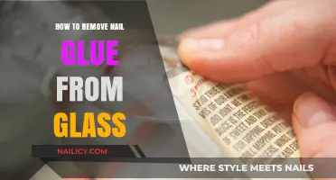 Removing Nail Glue from Glass: Quick and Easy Guide