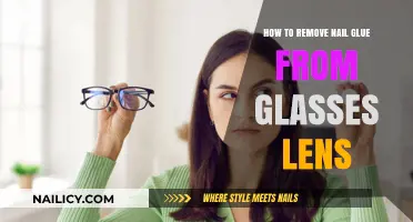 Removing Nail Glue from Glasses: Quick and Easy Guide