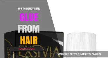 Removing Nail Glue from Hair: Quick and Easy Guide