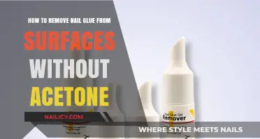 Removing Nail Glue Without Acetone: Effective Methods