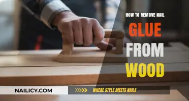 Removing Nail Glue from Wood: Quick and Easy Guide