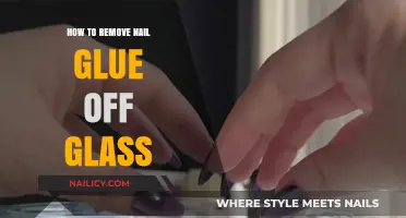 Removing Nail Glue from Glass: Quick and Easy Guide