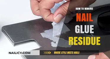 Effective Ways to Remove Nail Glue Residue