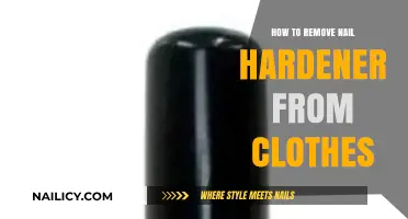 Get Rid of Nail Hardener Stains on Clothes